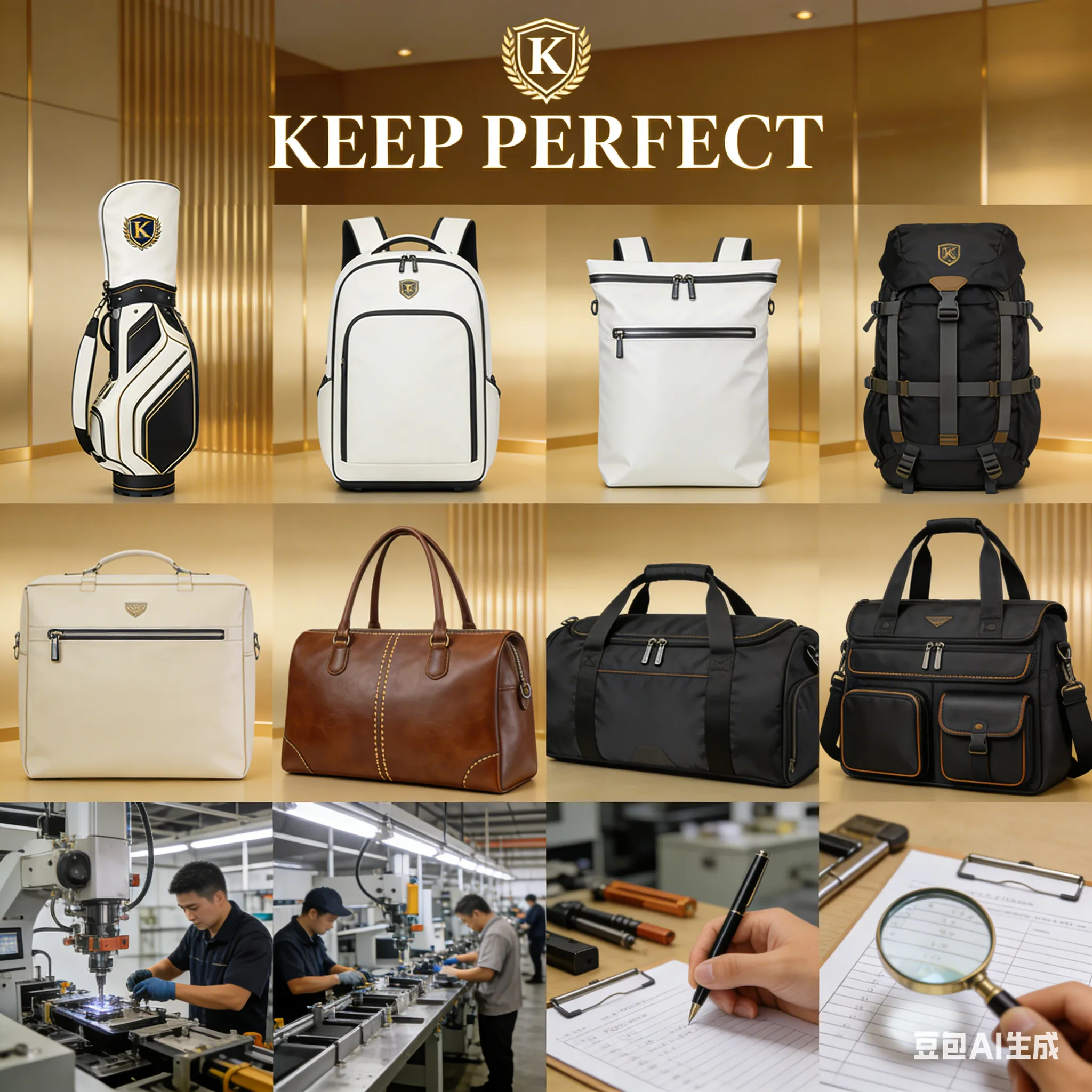 Custom tote bags and duffel bags