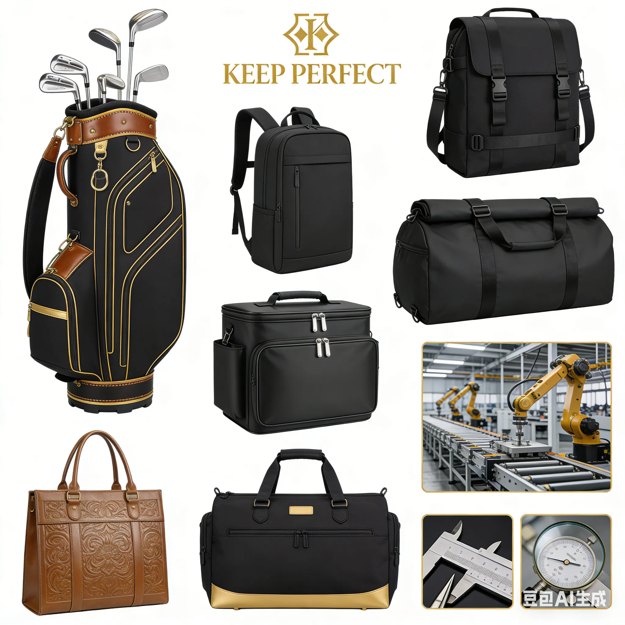 OEM bag manufacturing process - sampling and production